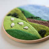 Grazing Sheep Needle Felting Kit