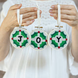 Joy Ornaments Digital Pattern