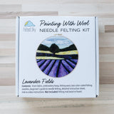 Lavender Fields Needle Felting Kit