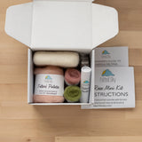 Pink Rose Mini Needle Felting Kit