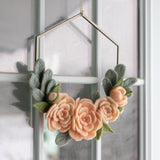 Rose Wreath Needle Felting Kit