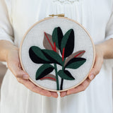 Rubber Tree Needle Felting Kit