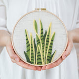 Snake Plant Digital Pattern
