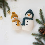 Snowmen Needle Felting Kit