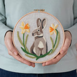 Spring Rabbit Needle Felting Kit