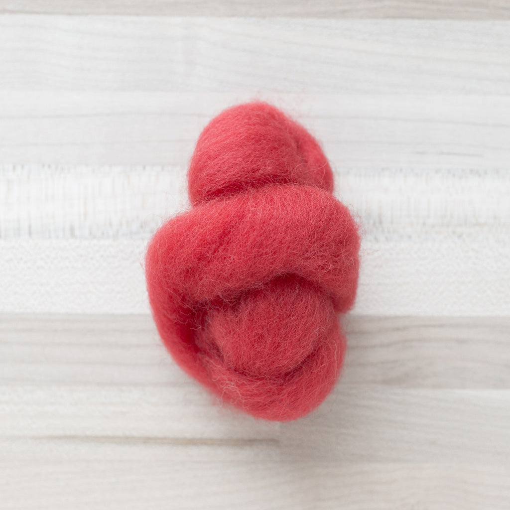 Pink Core Wool 1lb | Needle Felting - Spinning - Wet Felting - Stuffing