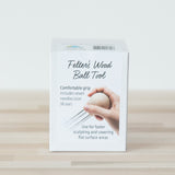 Felted Sky Wood Ball Tool