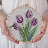 Tulips Needle Felting Kit