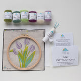 Tulips Needle Felting Kit