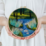 Woodland Stream Digital Pattern